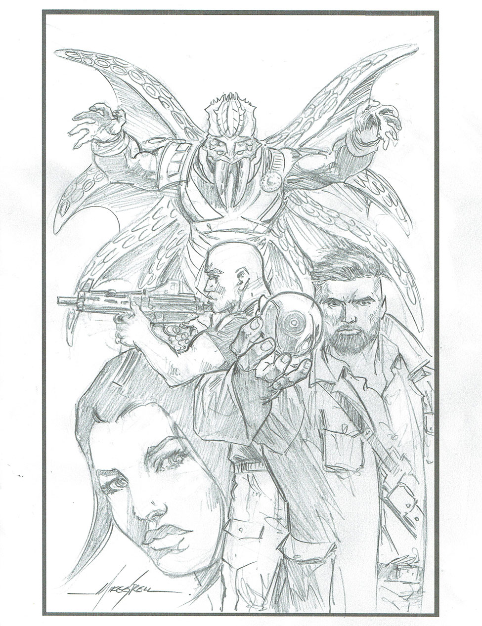 Disinter #1 - Cover F - World of Disinter