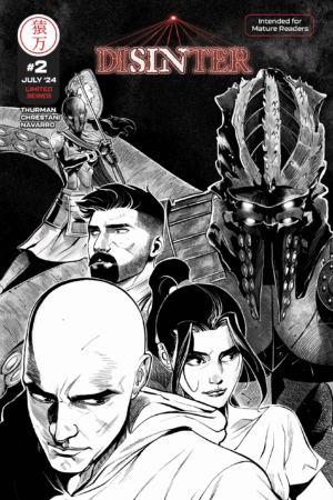 Disinter #2 - Cover A - BW